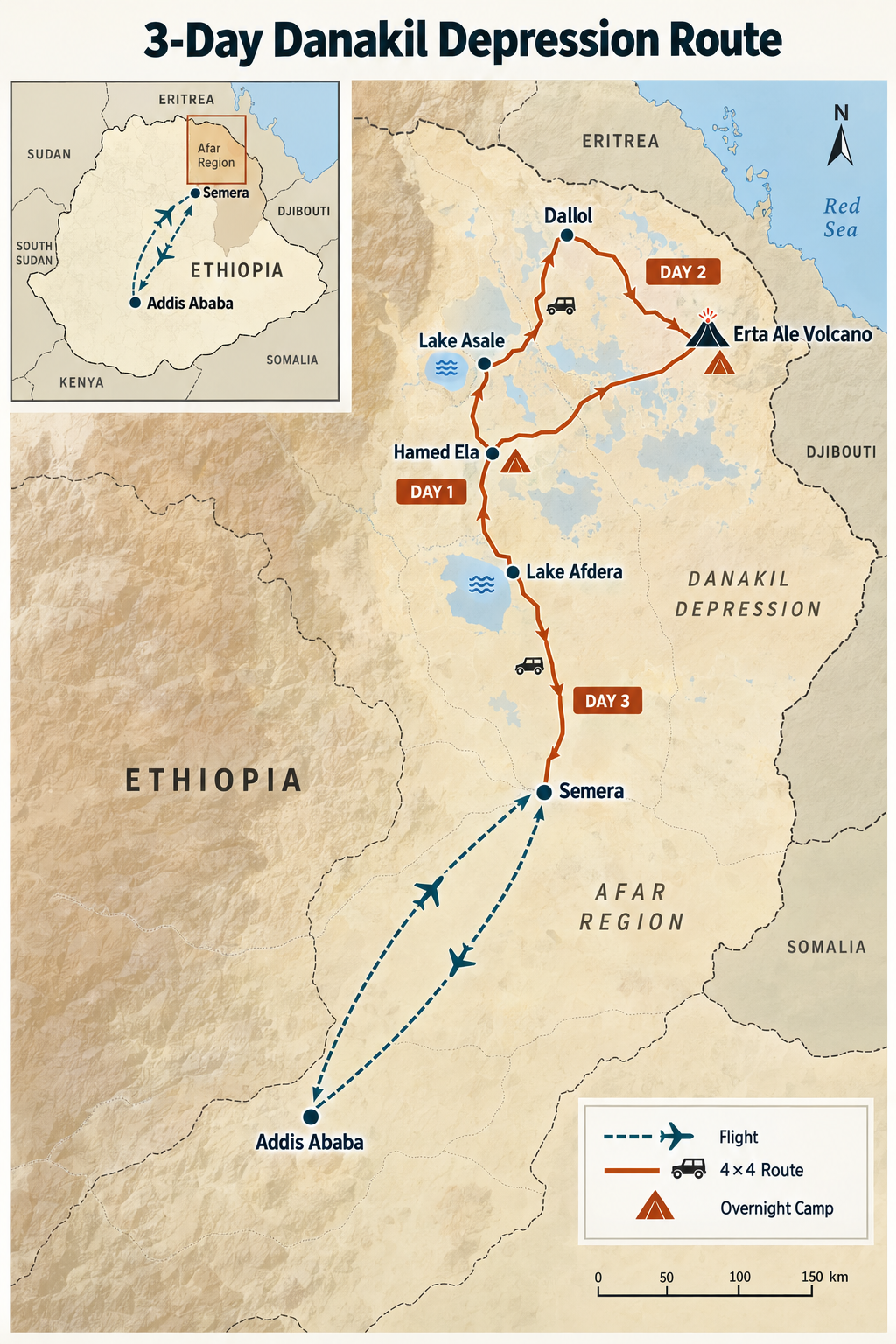 Tour Route Map
