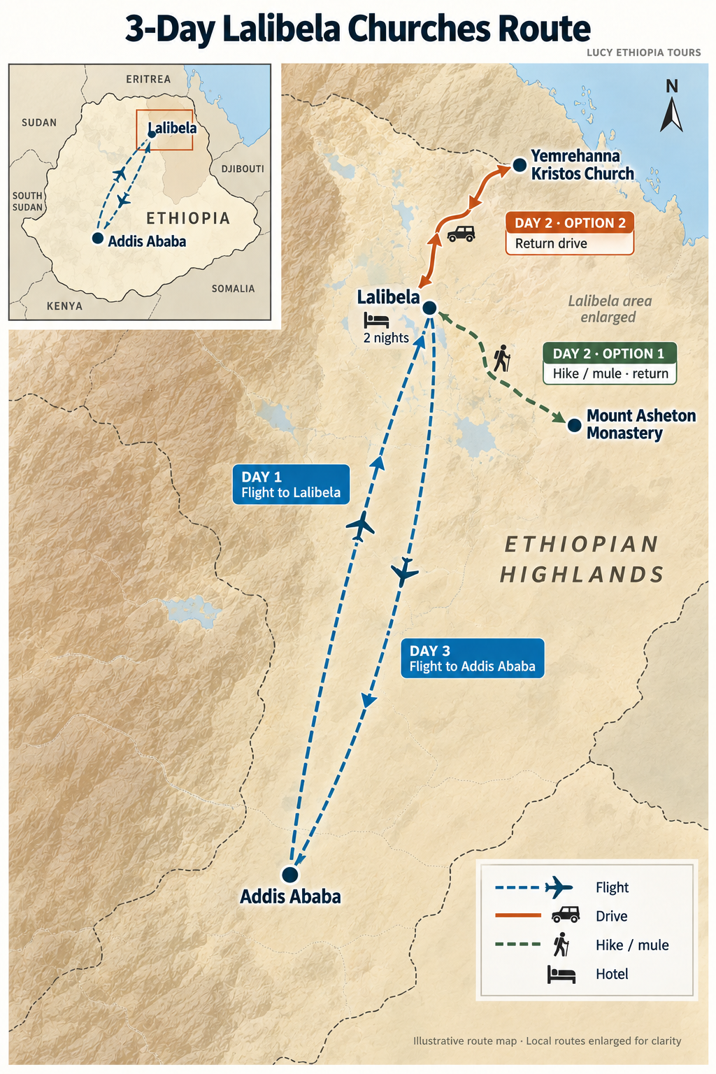 Tour Route Map