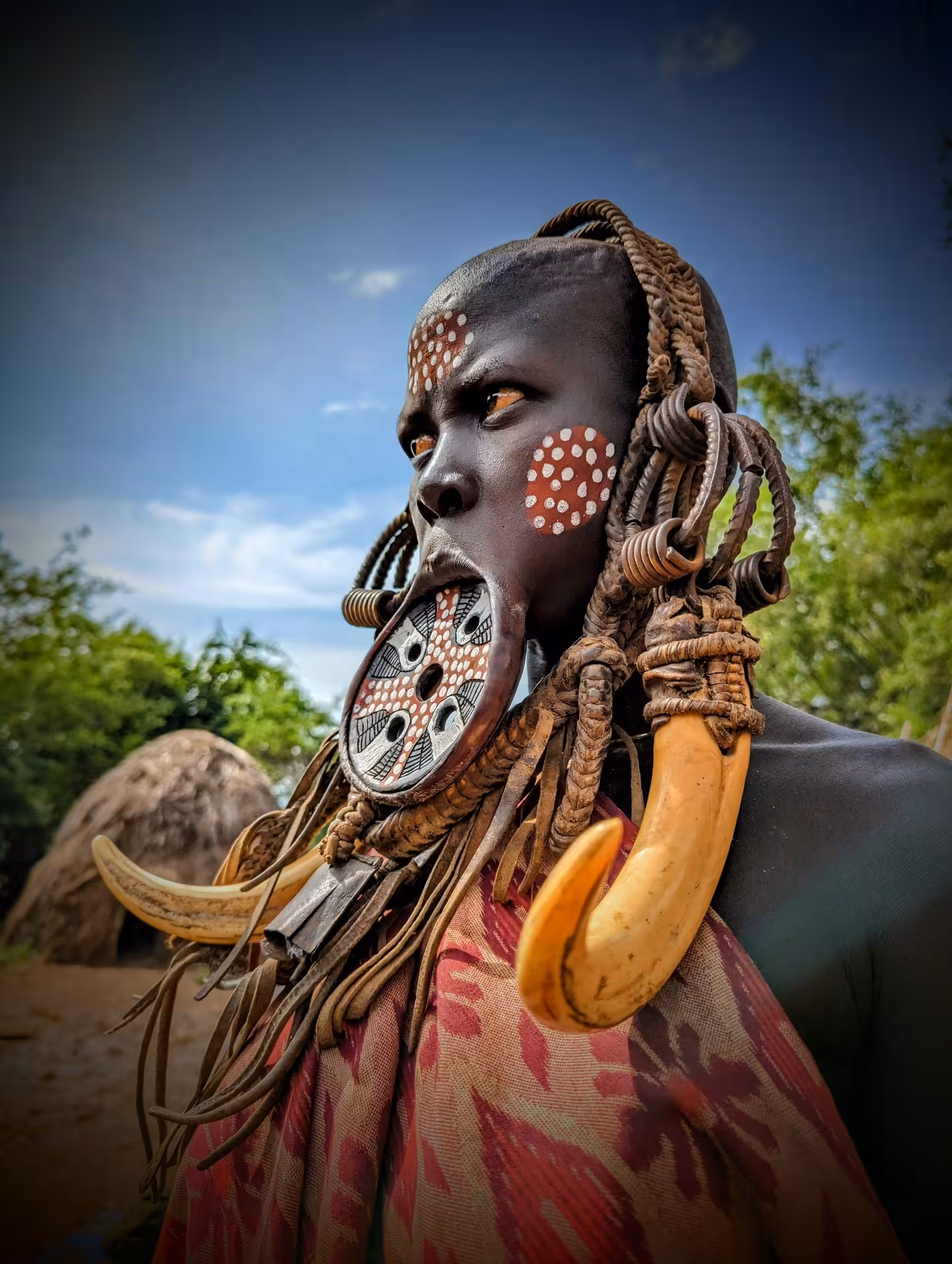 Tribal ceremony and volcanic landscape on a 7 Days South Omo and Danakil adventure tour