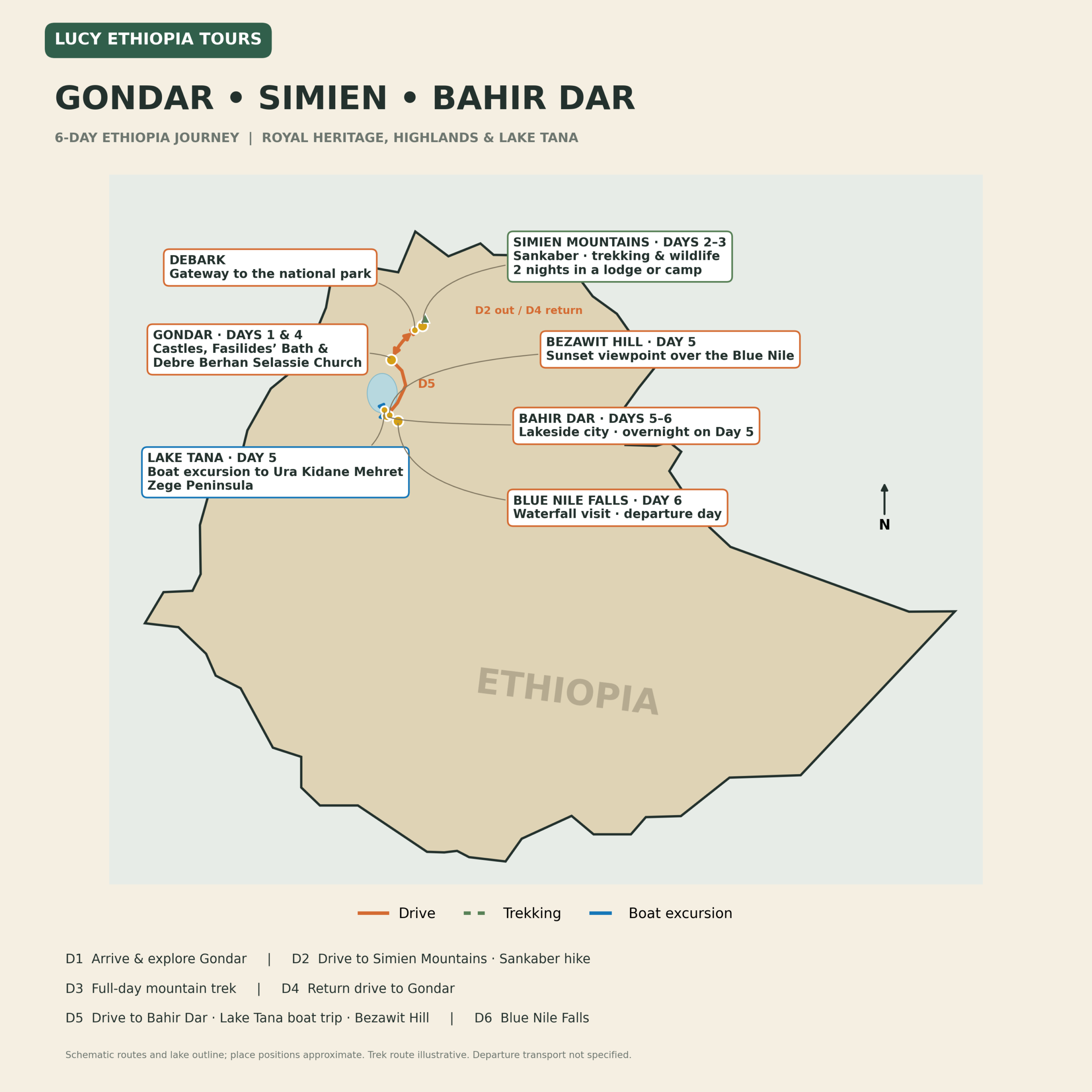 Tour Route Map