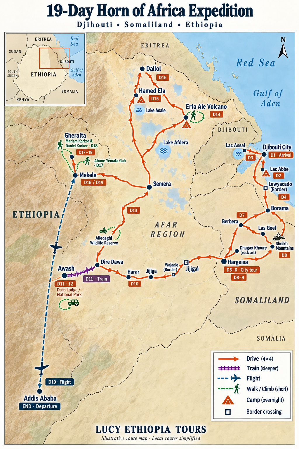 Tour Route Map